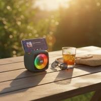 MIKADO MD-29BT Anka 1200mAh 5W Haki USB/BT/TF/TWS/AUX Taşınabilir Speaker